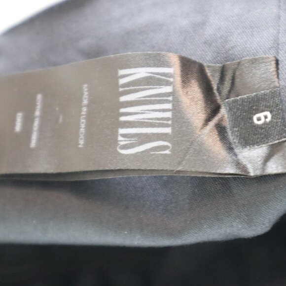 High-Waisted Black Cut-Out Pants - Picture 10 of 16